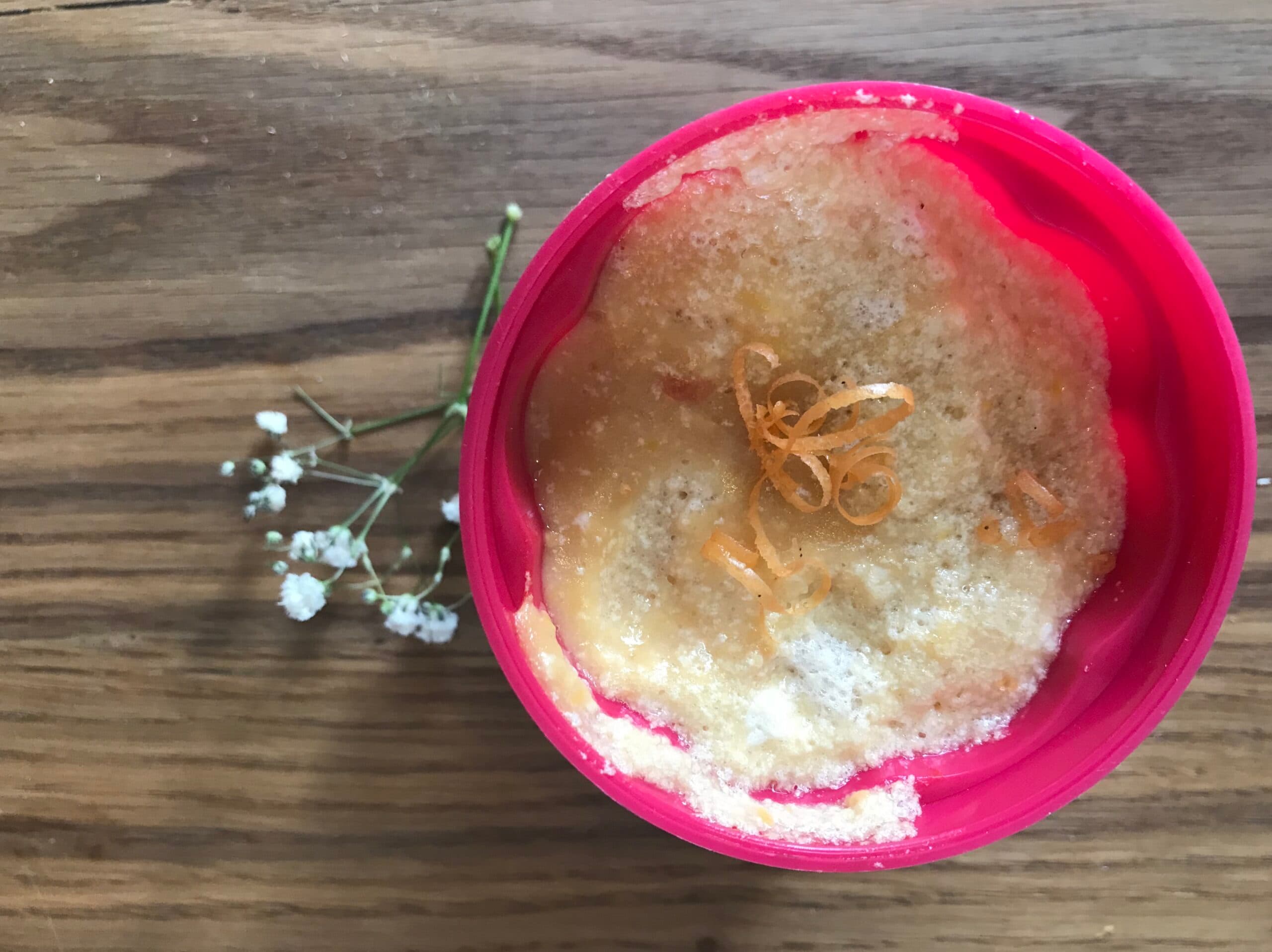 Recipe for orange foam