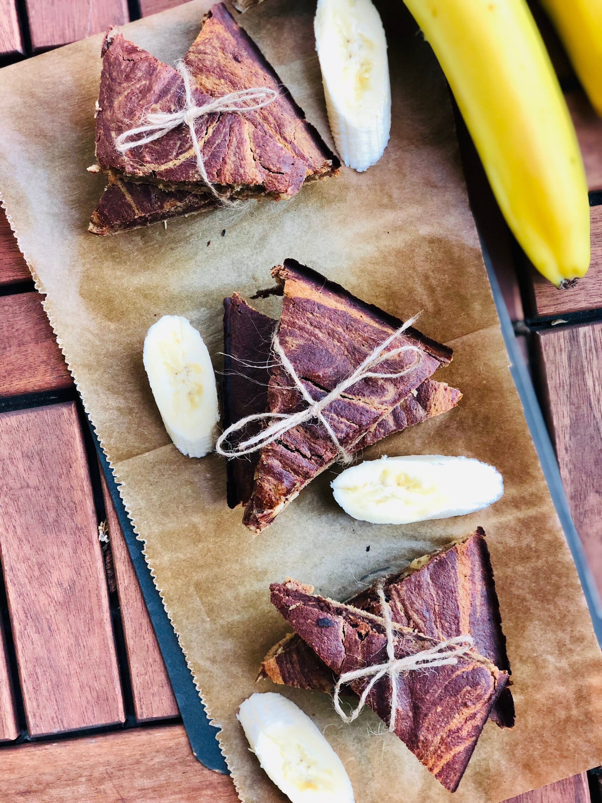 Przepis na ciasto bananowo-kakaowe