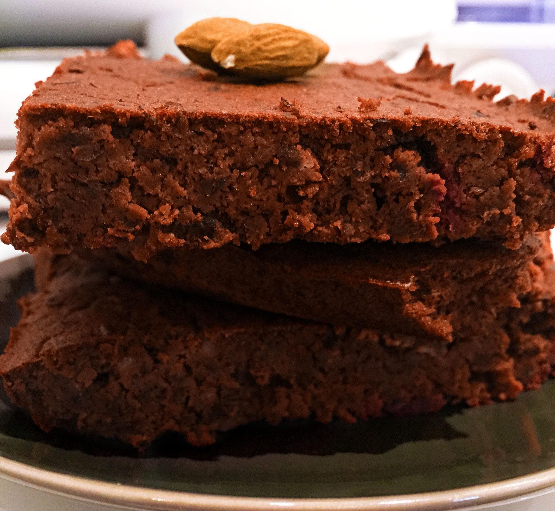 Ice Coffee & Cocoa Protein Brownie