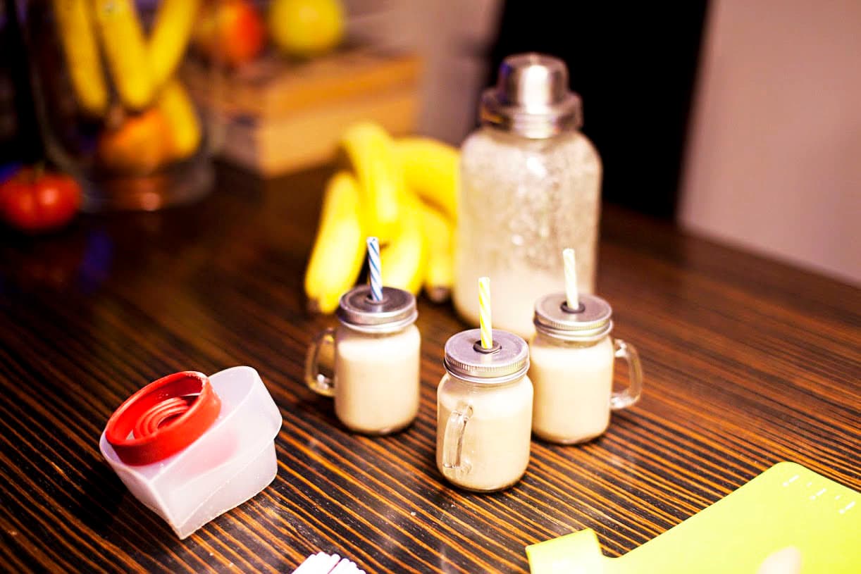 Przepis na Shake’a orzechowo-bananowego